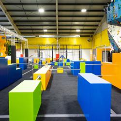 Ninja Course, Parkour and Rock Climbing